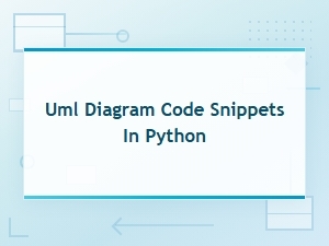 Uml Diagram Code Snippets in Python